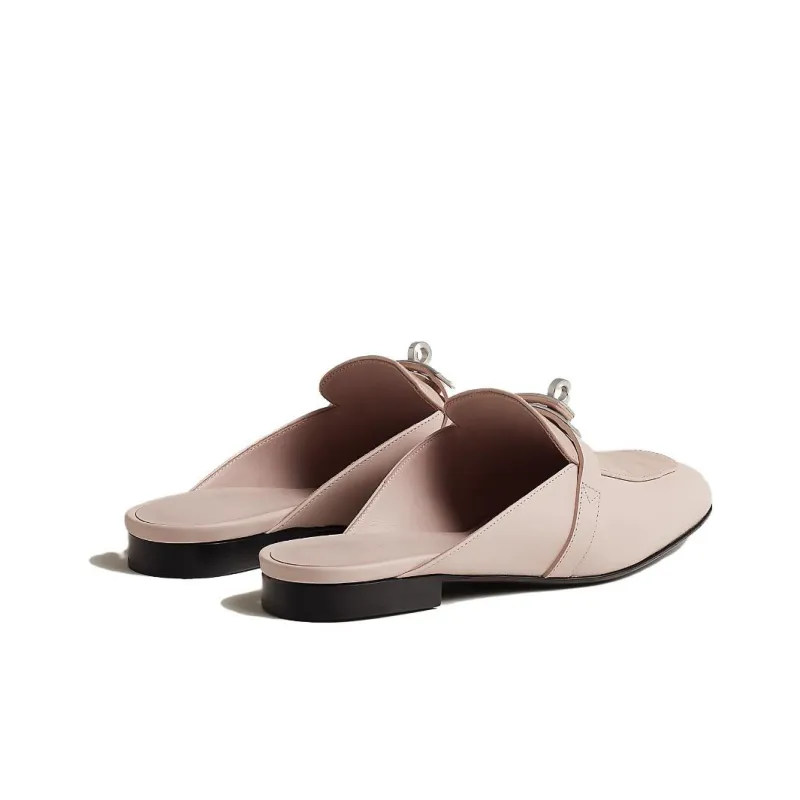 HERMES Oz Abrasion Resistant Closed Toe Slippers Women's Pink-3