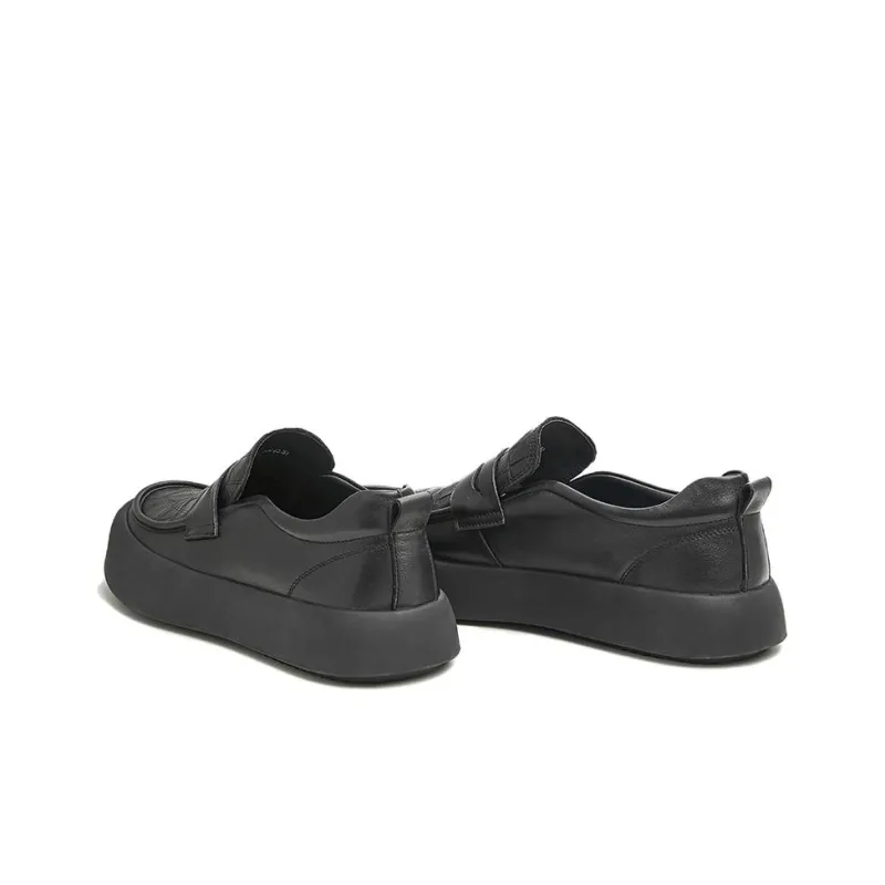 TATA Men's Casual Shoes Men Low Top Black-3
