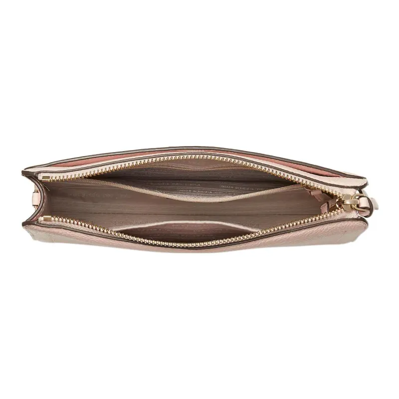 Kate Spade Knott Litchi Grain Leather Envelope Bag Shoulder Bag Crossbody Bag Small Size Women's Mochi Pink-3
