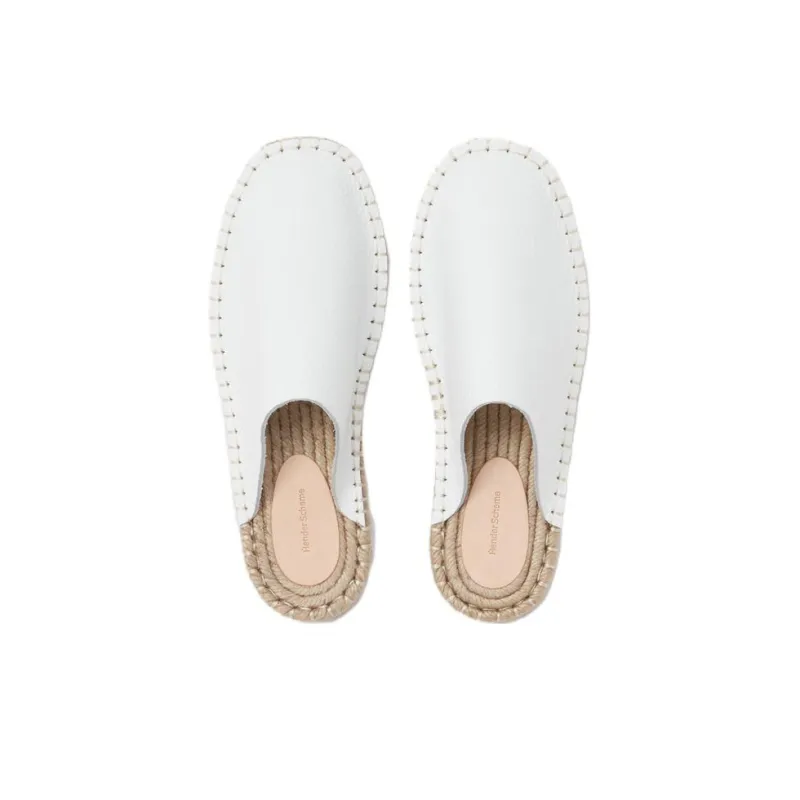 Hender Scheme Wrap-toe Slippers Men's White-3