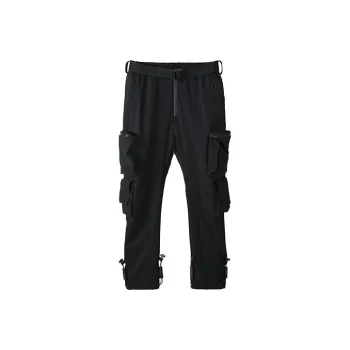 NORVINCY Western Outdoor Tactical Black Warrior Cargo Pants Men's