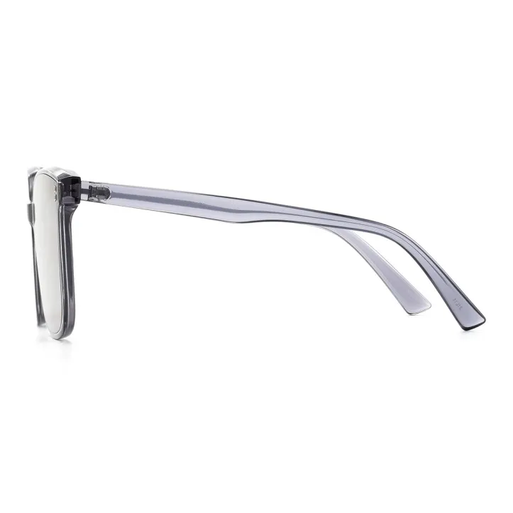 PARIM TR90 Square Sunglasses Unisex Black-11