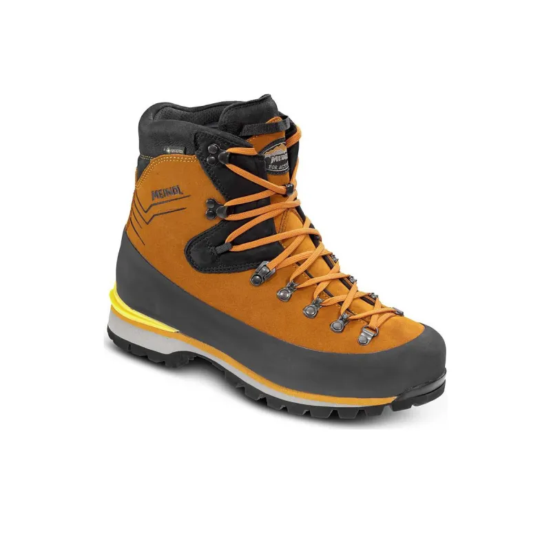 MEINDL Anti-Slip Wear-Resistant High-Top Outdoor Shoes Men's Brown Gray-1