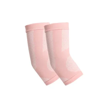 NAILEKESI Running Mountaineering Elbow Pads Breathable Warm Pink Black Polyester Elastane Comprehensive Protective