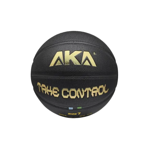AKA PU Basketball Black Size 7 Ball Training Unisex