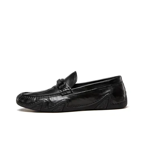 YEARCON Loafers Men Low-Top