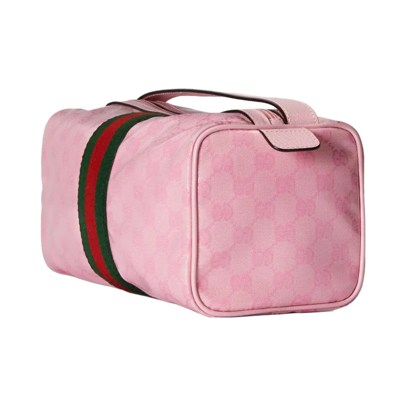 GUCCI Canvas Bag Clutch Storage Bag Women's Pink-1