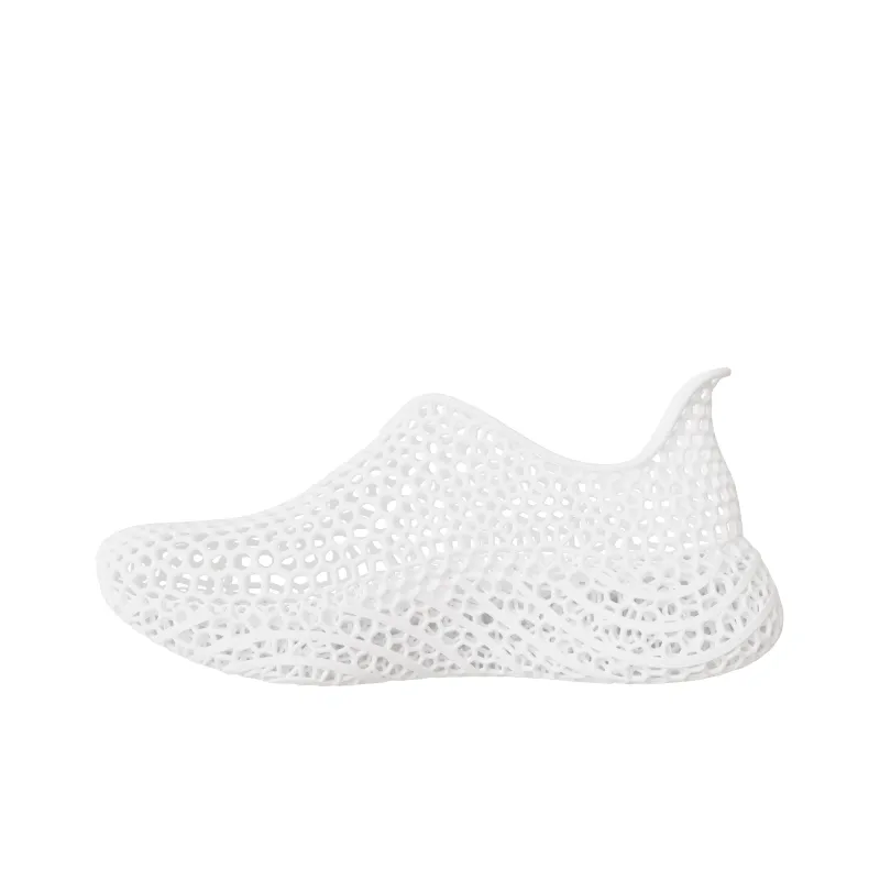 STARAY Cells 3D Printed Hiking Shoes Clogs Unisex Light Year White-0