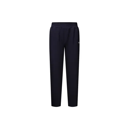 H-YXIANG Knitted Sweatpants Men Lagoon Blue