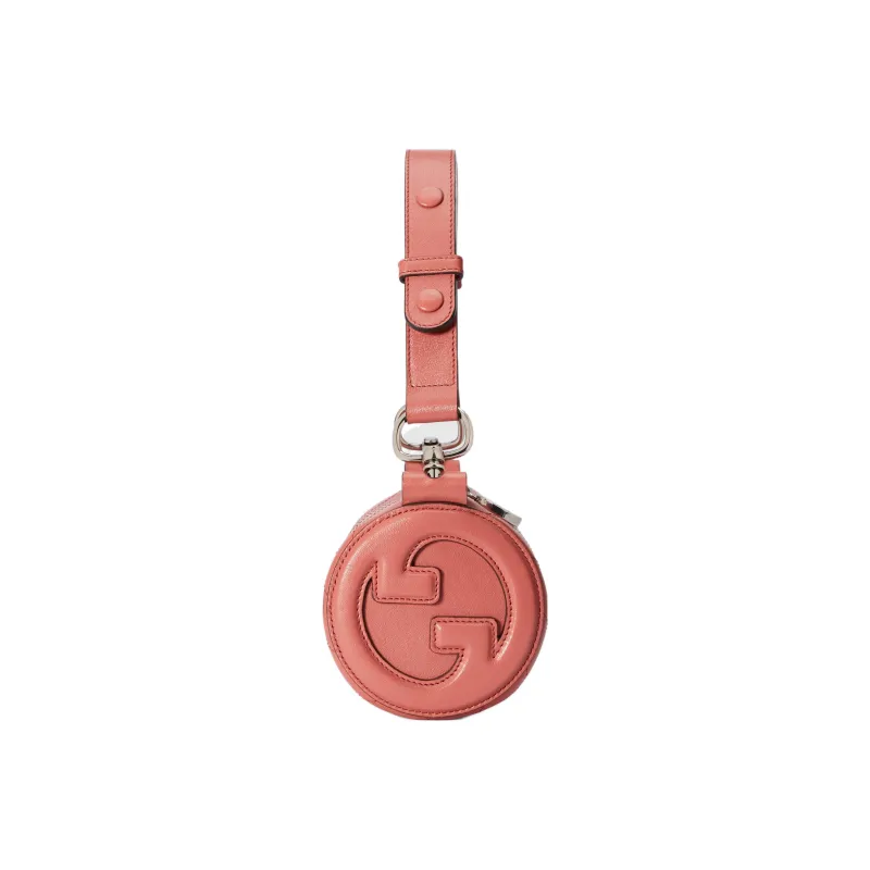 GUCCI Blondie Leather Pen Holder Bag, Handbag, Shoulder Bag Women's Pink-3