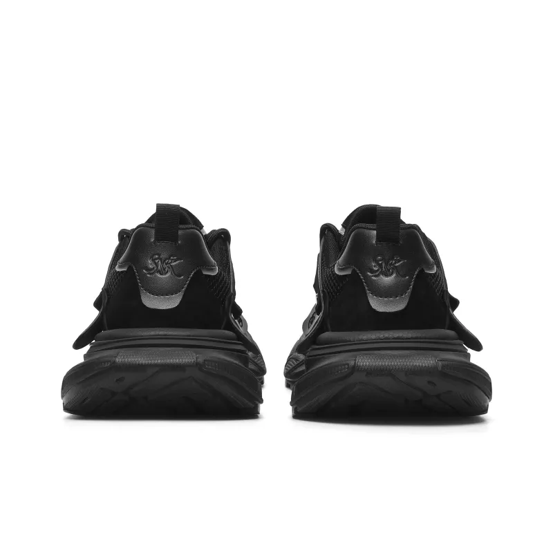 SNSK Crescent Moon Curved Knife 1.0 Cushioning Anti-Slip Wear-Resistant Breathability Low-Top Chunky Sneakers Unisex-12