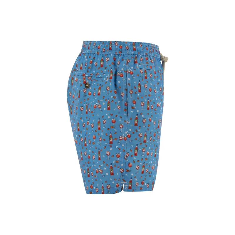 MC2 Saint Barth Pattern jacquard Swim Shorts-2