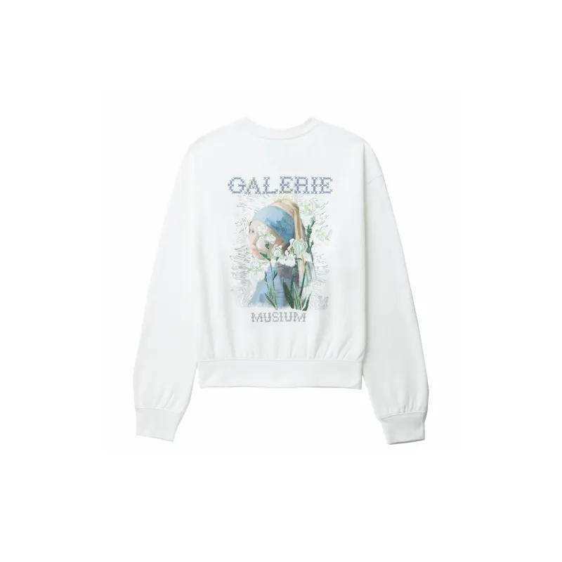 MUSIUM DIV Logo patch Cotton Sweatshirt-6