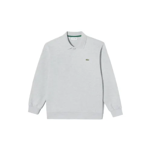 LACOSTE Polo Shirts Men Gray