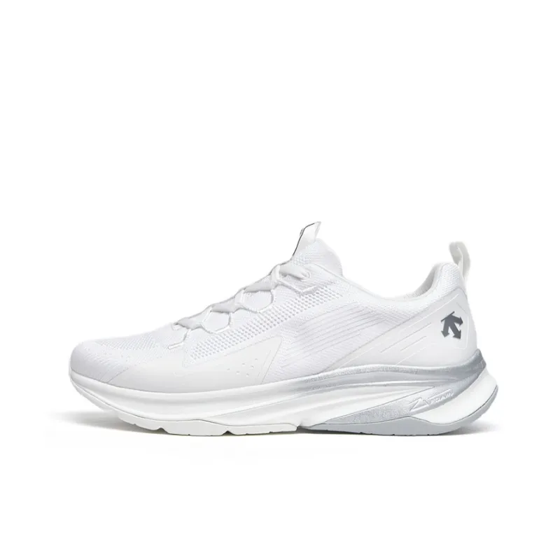 DESCENTE Enerzite Cushioning And Breathable Low Top Casual Running Shoes Unisex White-0