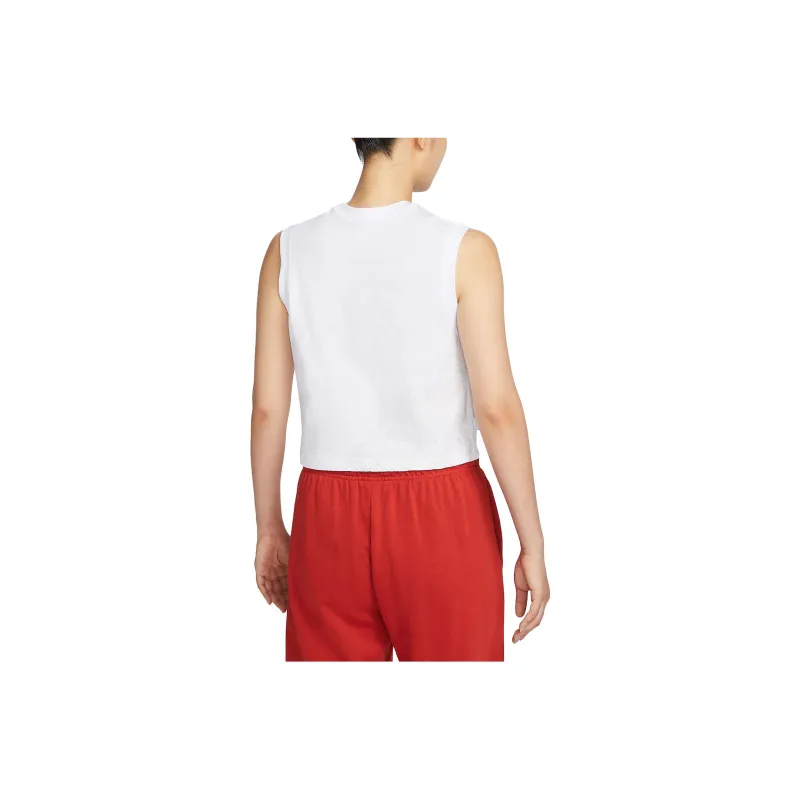 Nike Sleeveless Sports Shirts Women's White-1