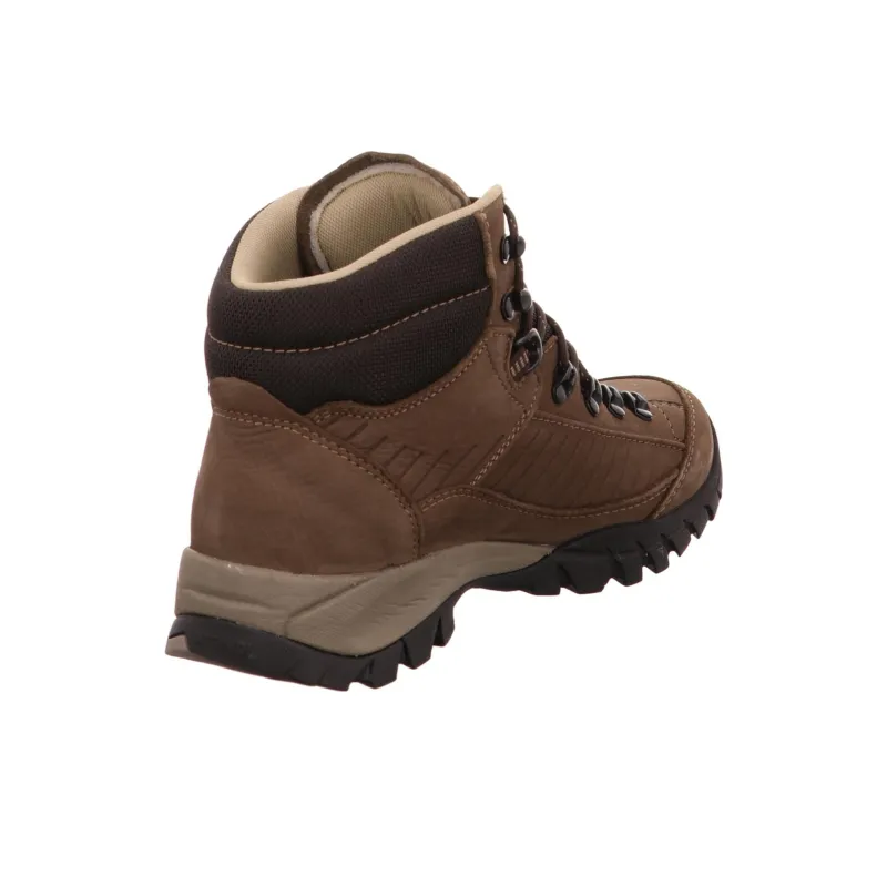 MEINDL Sarn GTX Anti-Slip Wear-Resistant High-Top Outdoor Shoes Women's Brown-2