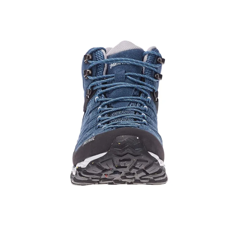 MEINDL Lite Hike Lady GTX Cushioned Slip-Resistant Mid-Top Outdoor Shoes Women's Blue-3