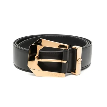 VERSACE La Greca Leather Belt
