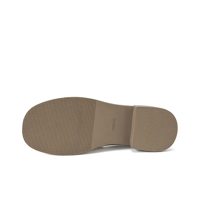 LESELE Loafers Women's Low Top Black/Beige-4