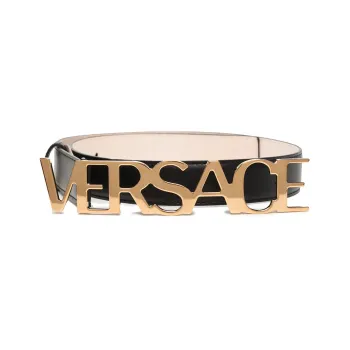 VERSACE  Logo Buckle Belt
