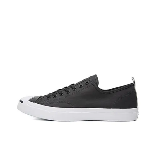 Converse Jack Purcell Canvas Shoes Unisex Low-Top Black White Gray