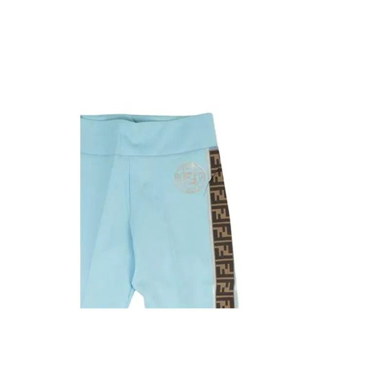 FENDI FENDIrama Fitness Leggings 'Blue'-3