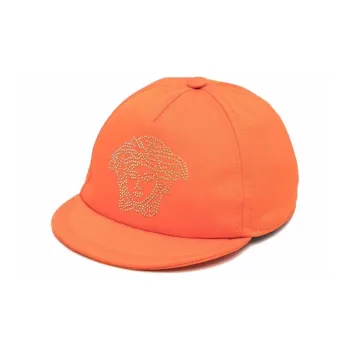 VERSACE Medusa-embellished Cotton Cap