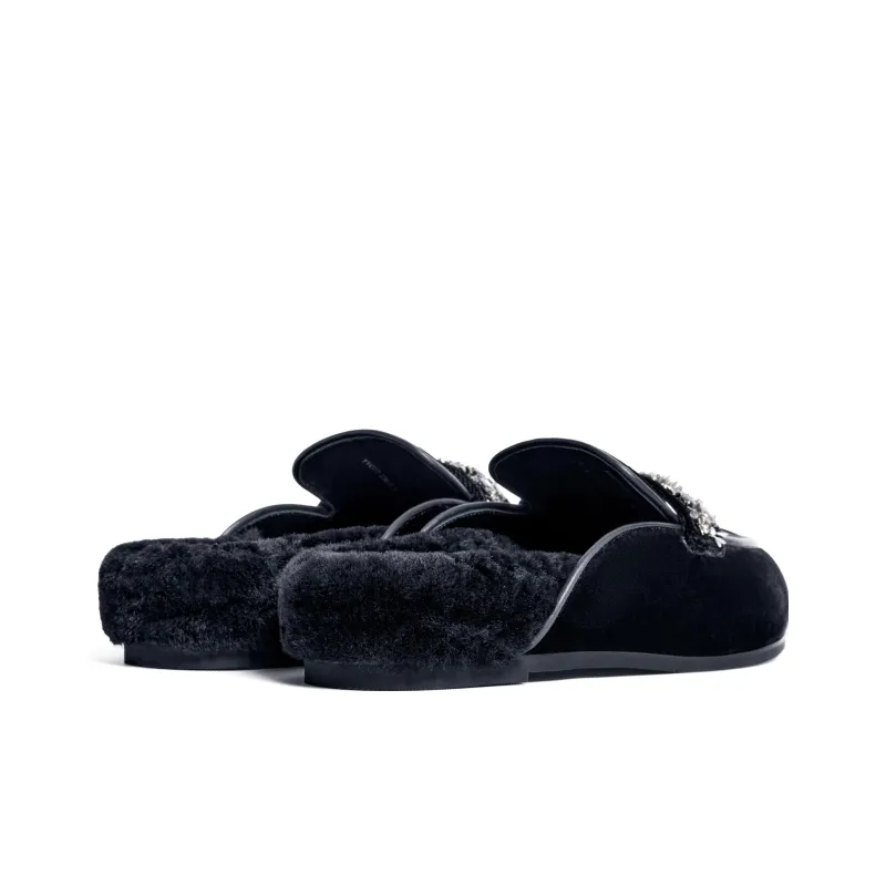 M Essential x Joypeace Garden Dream Series Closed Toe Slippers 3.5cm Women's-3