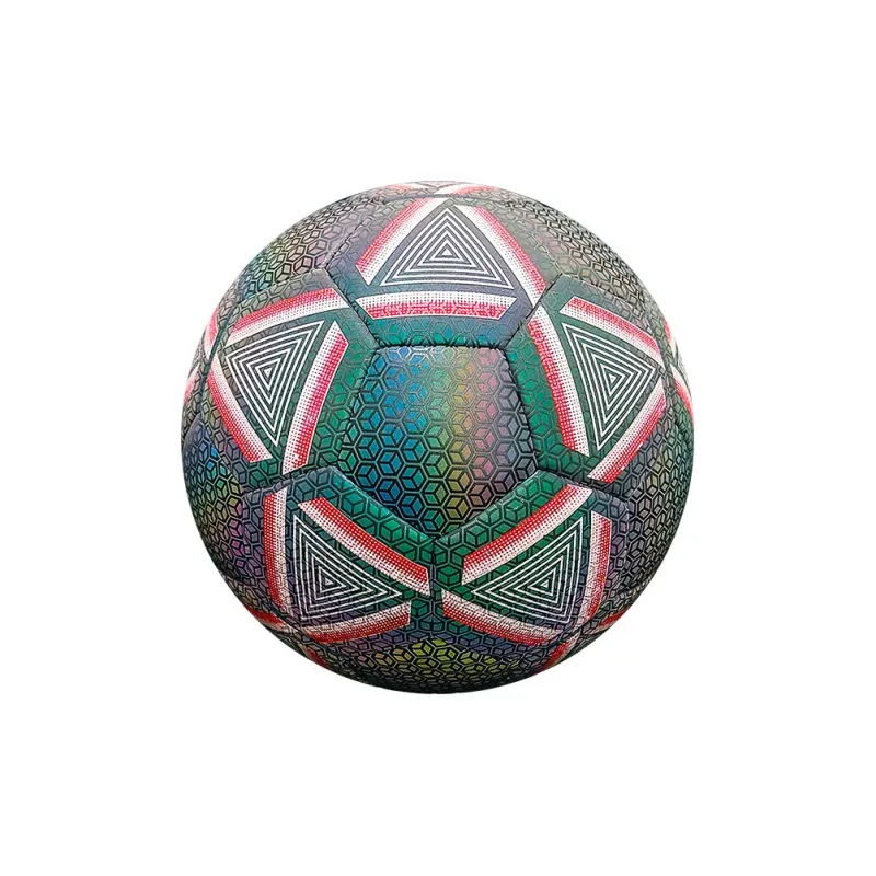 MARBURY Reflective Luminous Series Size 4 Size 5 Soccer PU Seamless Thermal bonding Rainbow-2