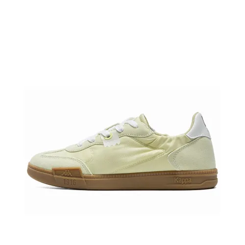 Kappa Skateboard Shoes Women's Low-Top Yellow