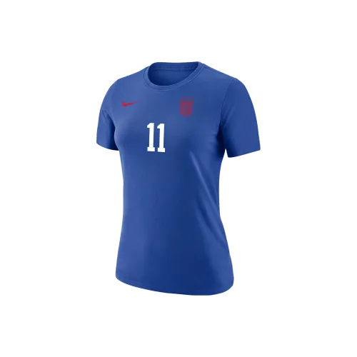 Nike USA Olympic Team Series T-Shirts Women's Blue