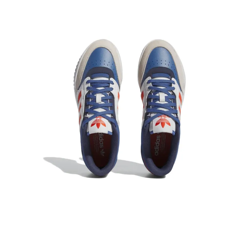 Adidas Originals Drop Step Low 'White Red Blue'-3