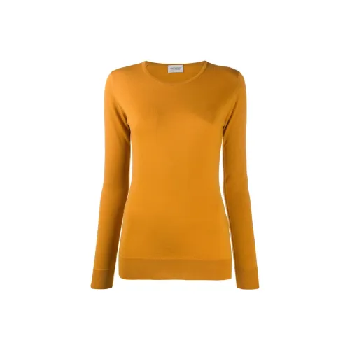 JOHN SMEDLEY Knitwear Women's Yellow