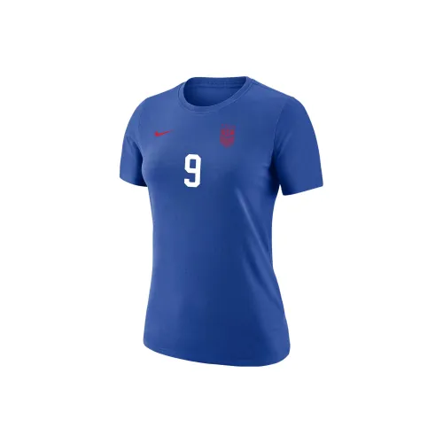 Nike USA Soccer Team Olympic Series T-Shirts Women's Blue