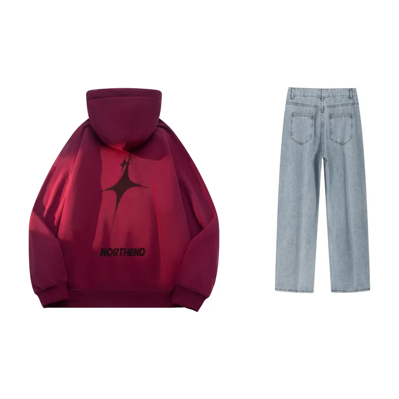 Northend Sweatshirt Sets Unisex-23