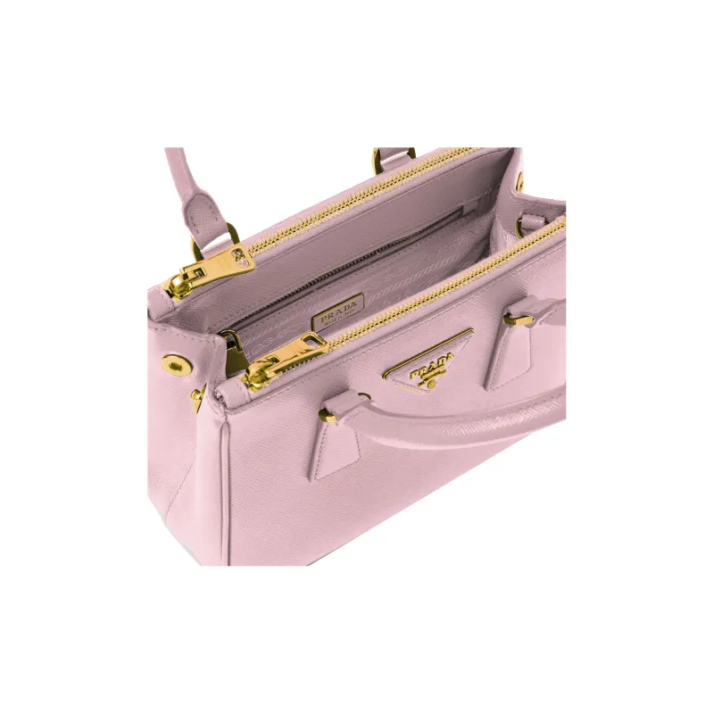 PRADA Prada Galleria Killer Bag Leather Shoulder Bag Crossbody Bag Handbag Mini Women's Pink-4