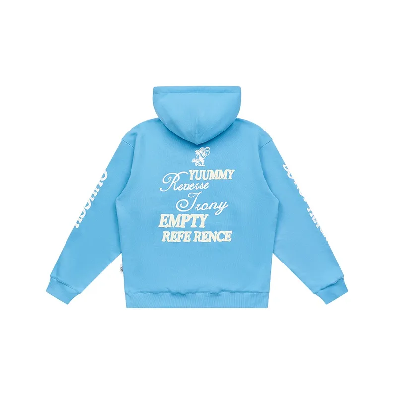 EMPTY REFERENCE Sweatshirts Unisex Denim Blue-1