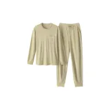 [Women's Crew Neck]Yellow Green