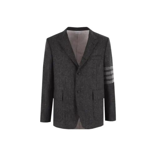 THOM BROWNE FW23 Early Autumn Collection Jackets Men Gray