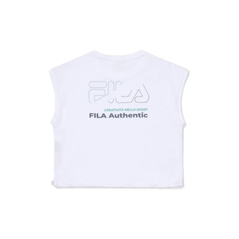 FILA T-Shirts Women's White-1
