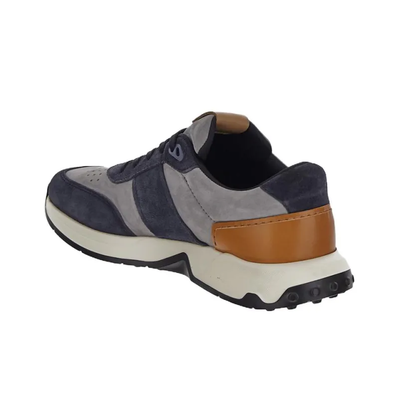 TOD'S Panelled Suede Low-top Sneakers-4