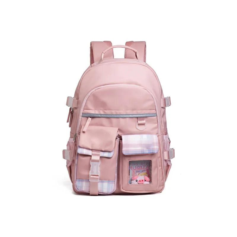 COWBONE Nylon Backpack Regular Unisex Starry Purple/Starry Grey/Girlish Heart Pink-14