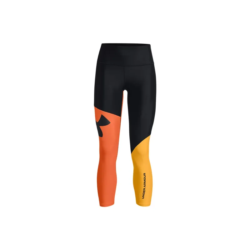 Under Armour Yoga Pants Women's Black Yellow-0
