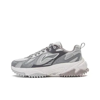 LiNing Venus 2.0 Wear Resistant Slip Resistant Low Top Casual Shoes Women's Gray