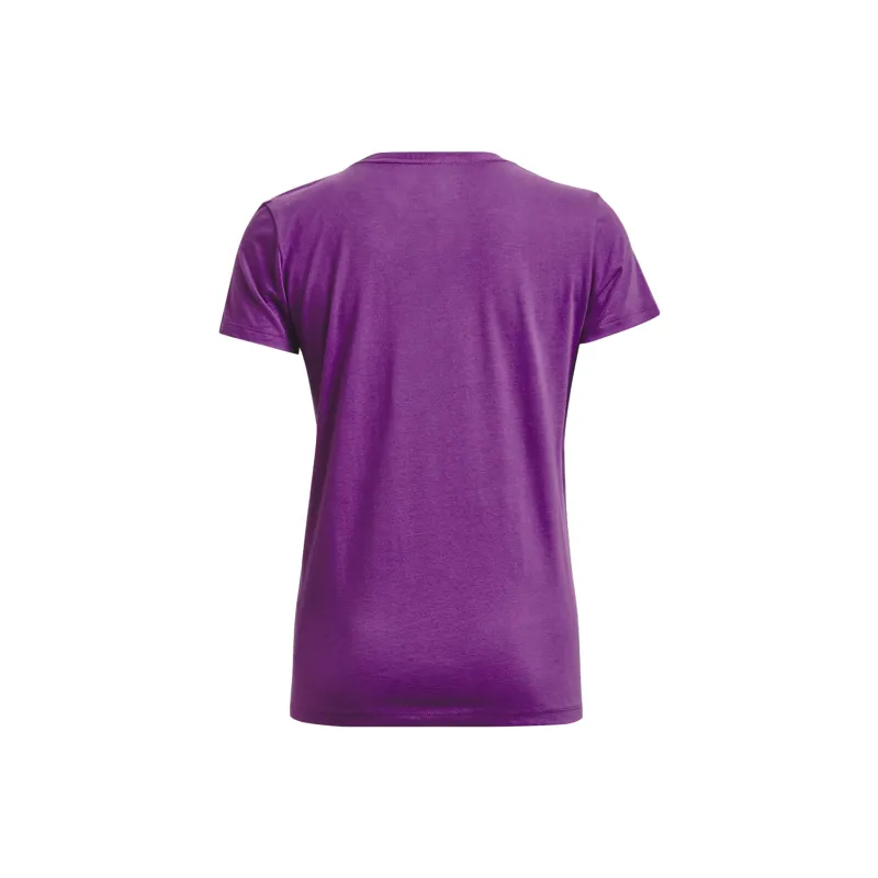 Under Armour Sportstyle T Shirts Women's Dark Purple-1