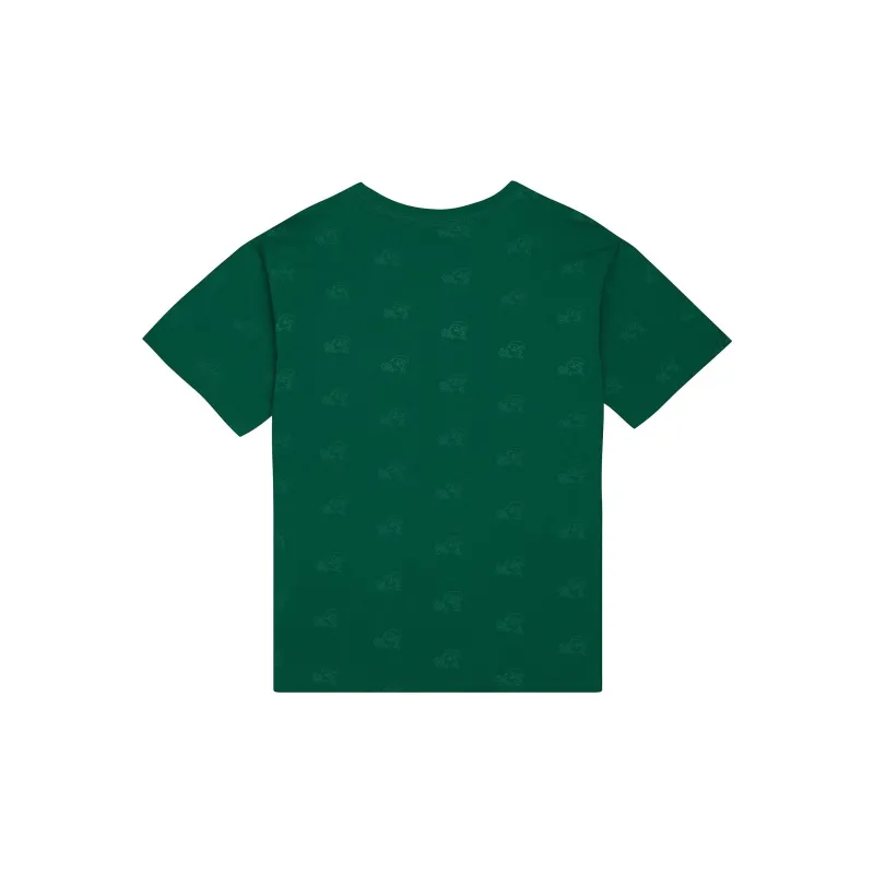 Mitchell Ness T Shirts Men Green-1