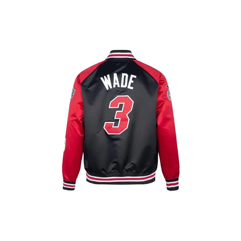 Mitchell & Ness Jacket Unisex Red-1