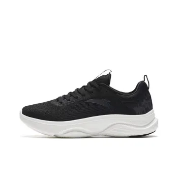 Anta Variety Training Collection Slip Resistant Breathable Lightweight Low Top Casual Shoes Women's Black