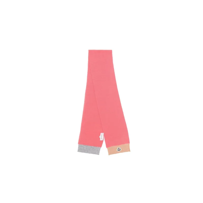 Moncler Knit Scarves Kids' Pink-0